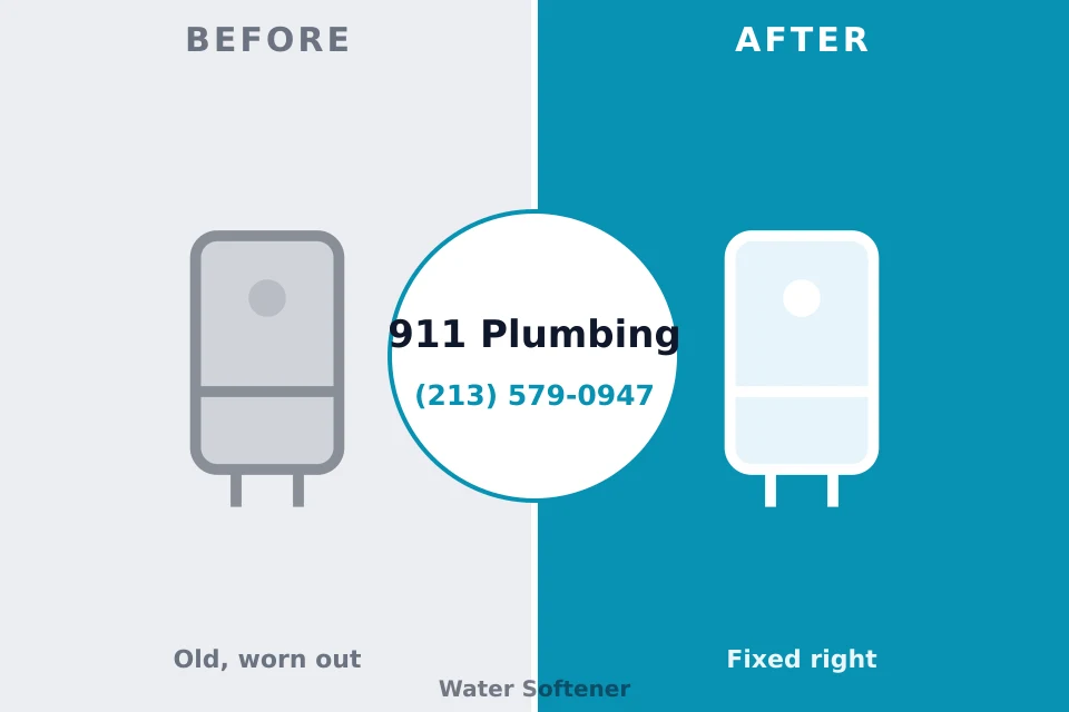 Before and after: plumbing company Fredericktown, MO